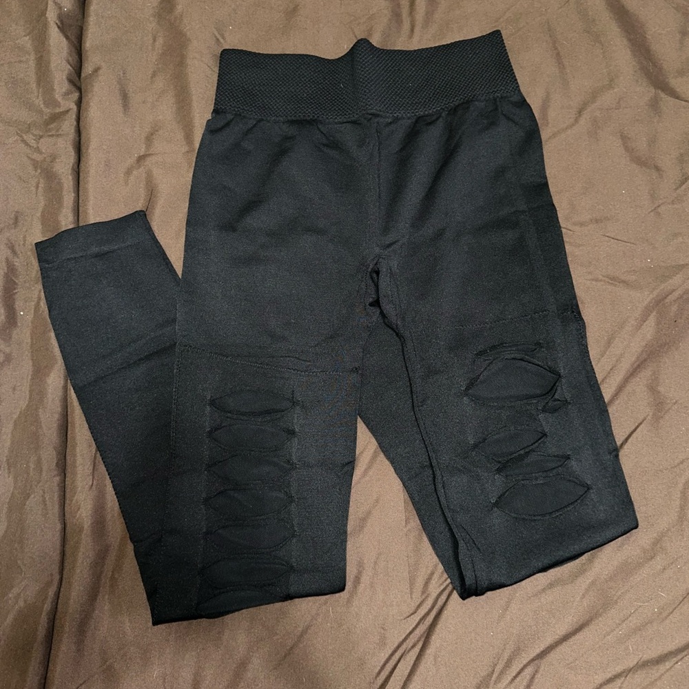 Fashion Nova Black Leggings Sleek Comfortable Style